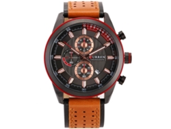 Reloj Hombre De Moda Dial Redondo Analógico Estilo Casual Cuarzo Regalo 1