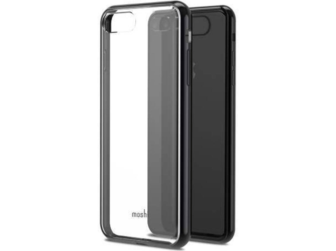 Funda iPhone 6 Plus, 6s Plus, 7 Plus, 8 Plus MOSHI Vitros Negro
