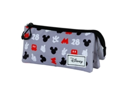 Mickey Mouse Grey Portatodo Triple FAN 2.0, Gris