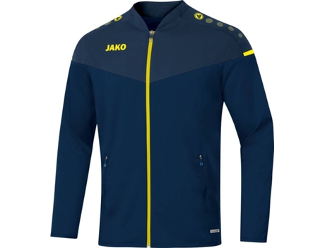 Chaqueta para Niños JAKO Loisir Champ 2.0 (Azul Mariño, Azul, Amarillo - 13/14 Años)