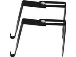 Soportes Metálicos Ajustables Resistencia Montaje Pared Ideales Puertas Armarios Organizar Colgar Objetos Alta