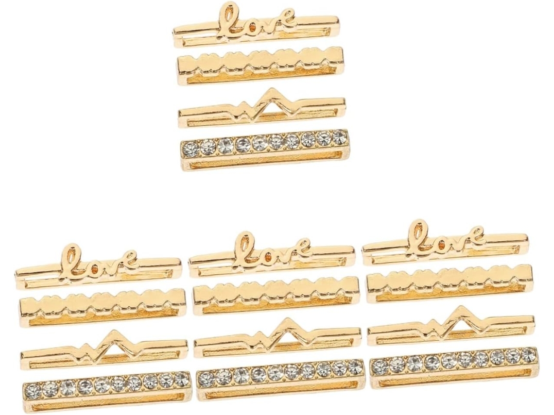 4 Juegos De Anillos Decorativos Para Correas De Reloj, Anillos Con Dijes Para Correas De Reloj, Decoración Para Relojes
