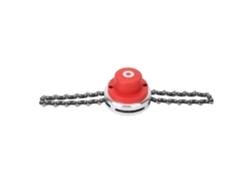 Accesorio de cabezal de cortacésped compatible con cadena de alta resistencia