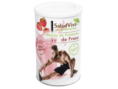 Batido de Proteina de Fresa Eco 320G SALUD VIVA