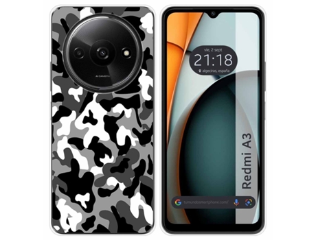 Funda para Xiaomi Redmi A3 TUMUNDOSMARTPHONE Silicona Multicolor