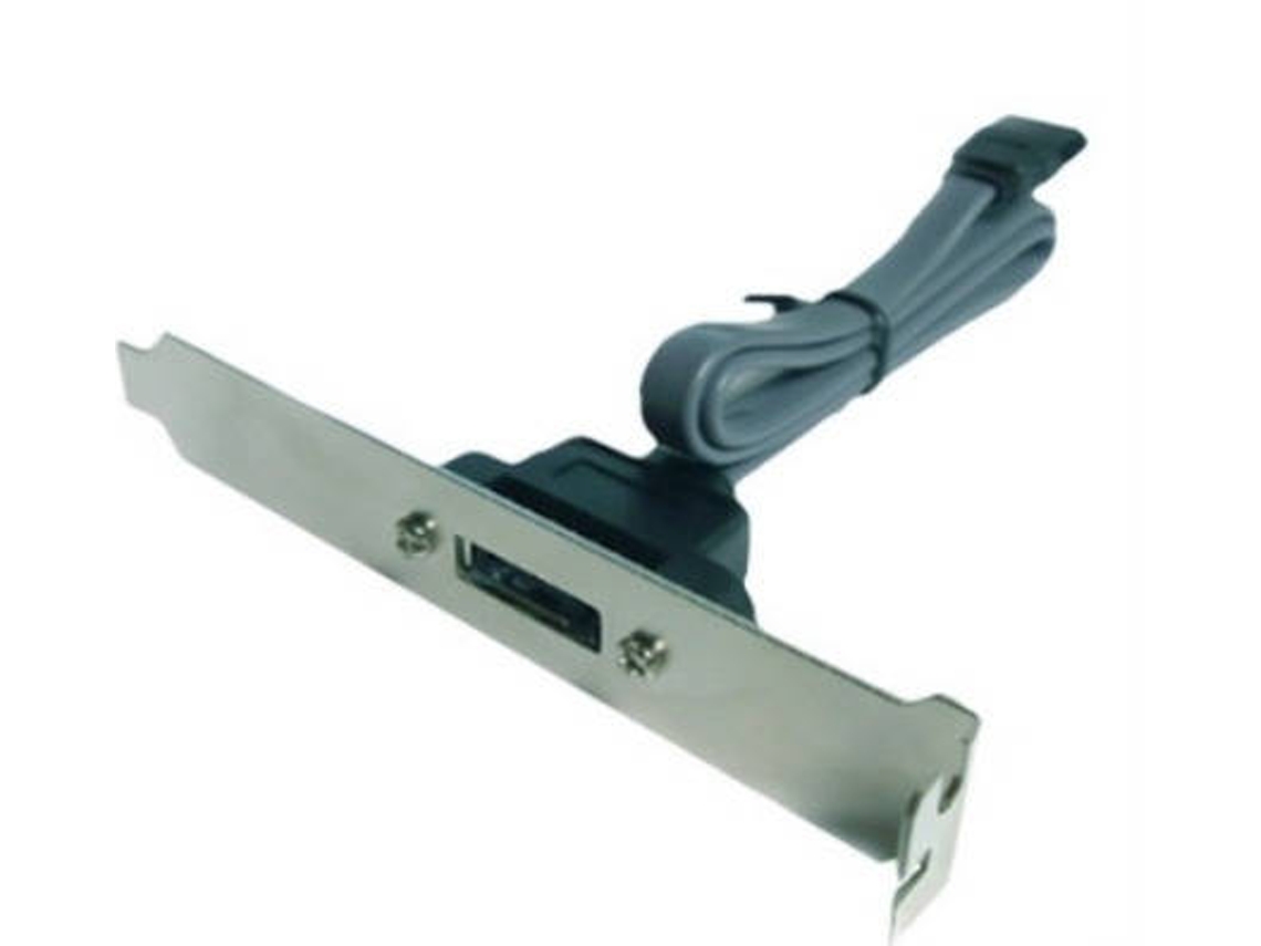 Soporte E-Sata para Sata Datos + Energía (SATA - 50 cm - Negro)