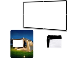 Pantalla De Proyección De 60 A 200 Pulgadas, Pantalla Portátil Plegable Para Exteriores, Pantalla De Proyector
