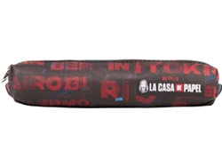 Cartera LA CASA DE PAPEL Cities Quadrado (Rojo - 5.5x19x3.5cm)
