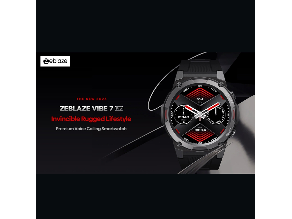 Zeblaze Vibe 7 Pro - Reloj Deportivo Inteligente Con Pantalla Táctil Amoled De 1,43 Pulgadas, Resistente Al Agua Ip67, Bluetooth, Llamadas, Monitor De