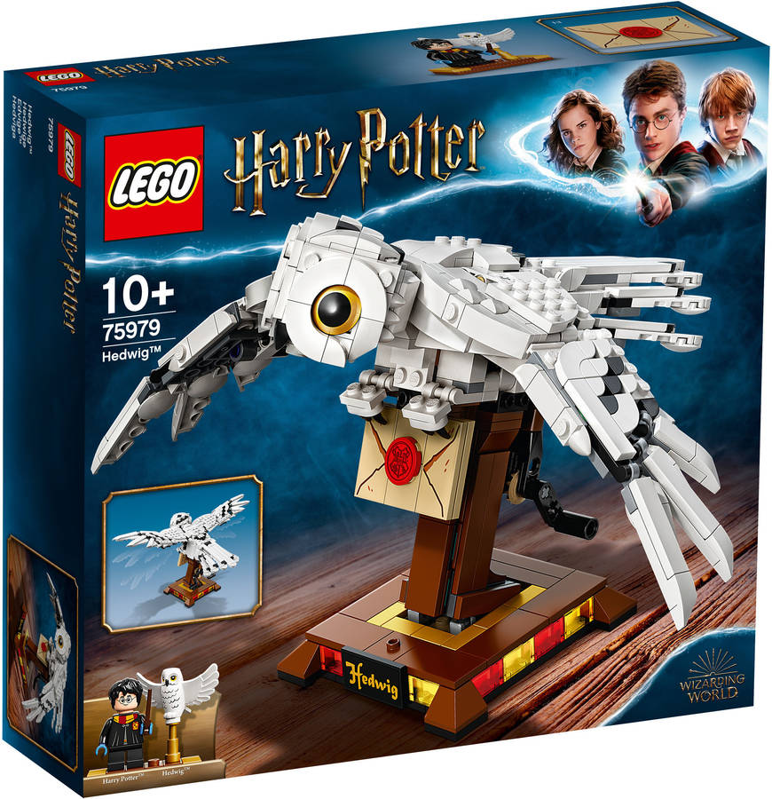LEGO Harry Potter: Hedwig (Edad Mínima: ‍10 - 630 Piezas)