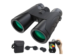 Binoculares IP68 de alta potencia, visión nocturna, observación con poca luz, animales, viajes, teatro, deportes, color negro Yizhood