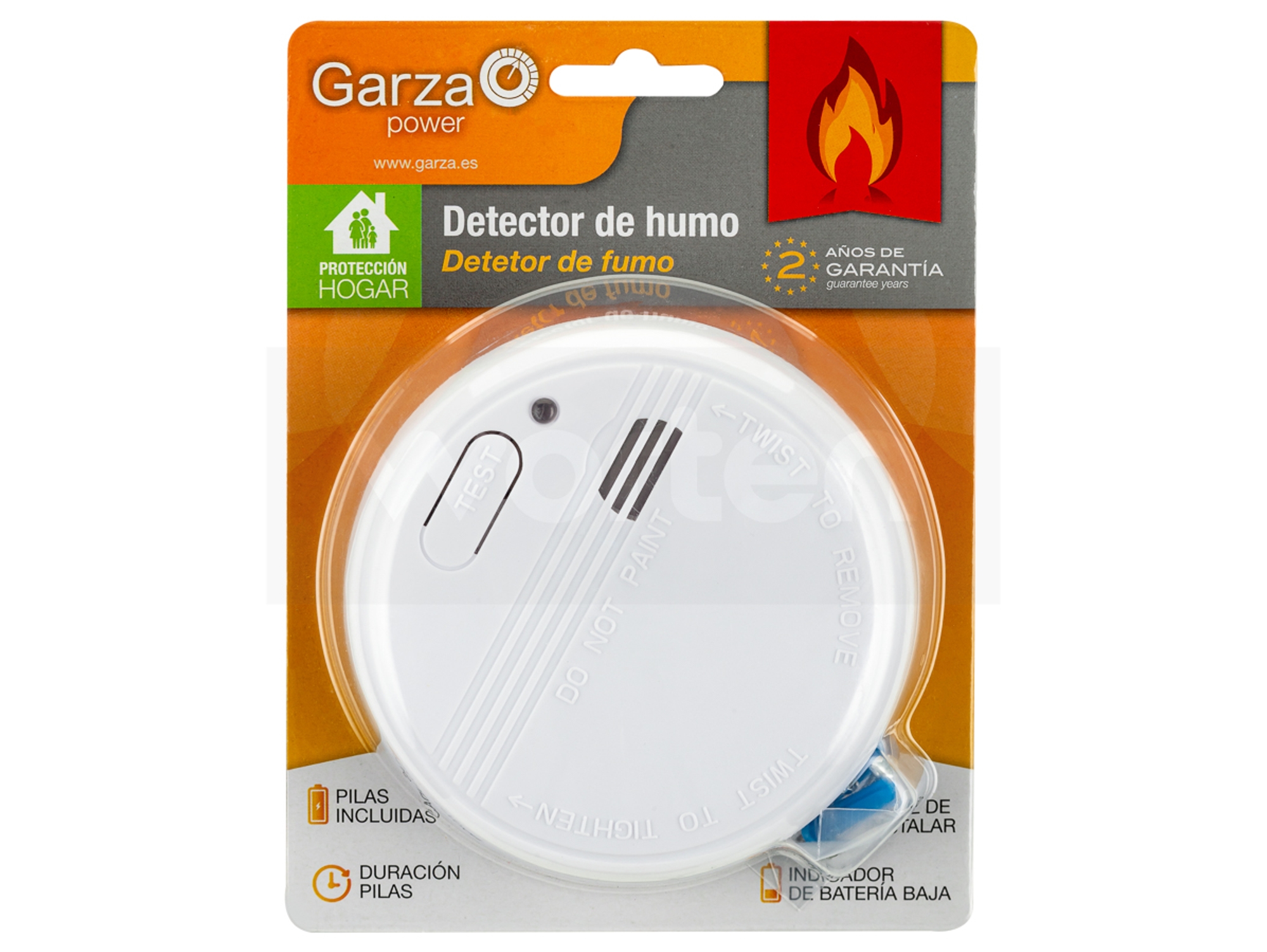 Detector de humo GARZA 430050