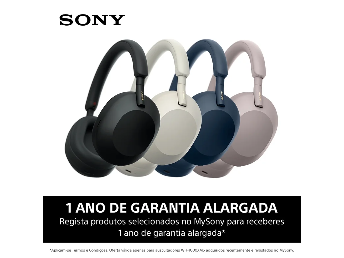 Auriculares Bluetooth Sony Wh 1000xm5 Headband Premium (Over Ear