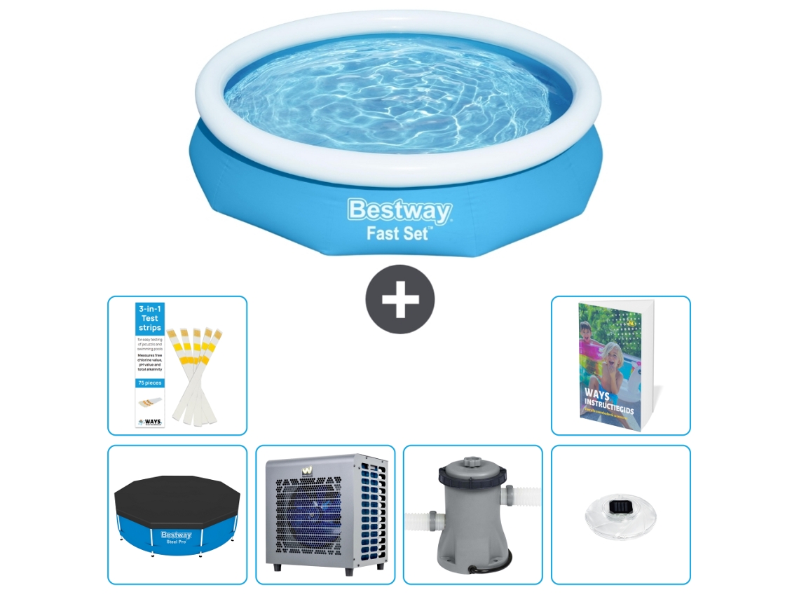 Bestway Piscina Bestway Fast Set Redonda - 305x66 Cm - 7-peças S106