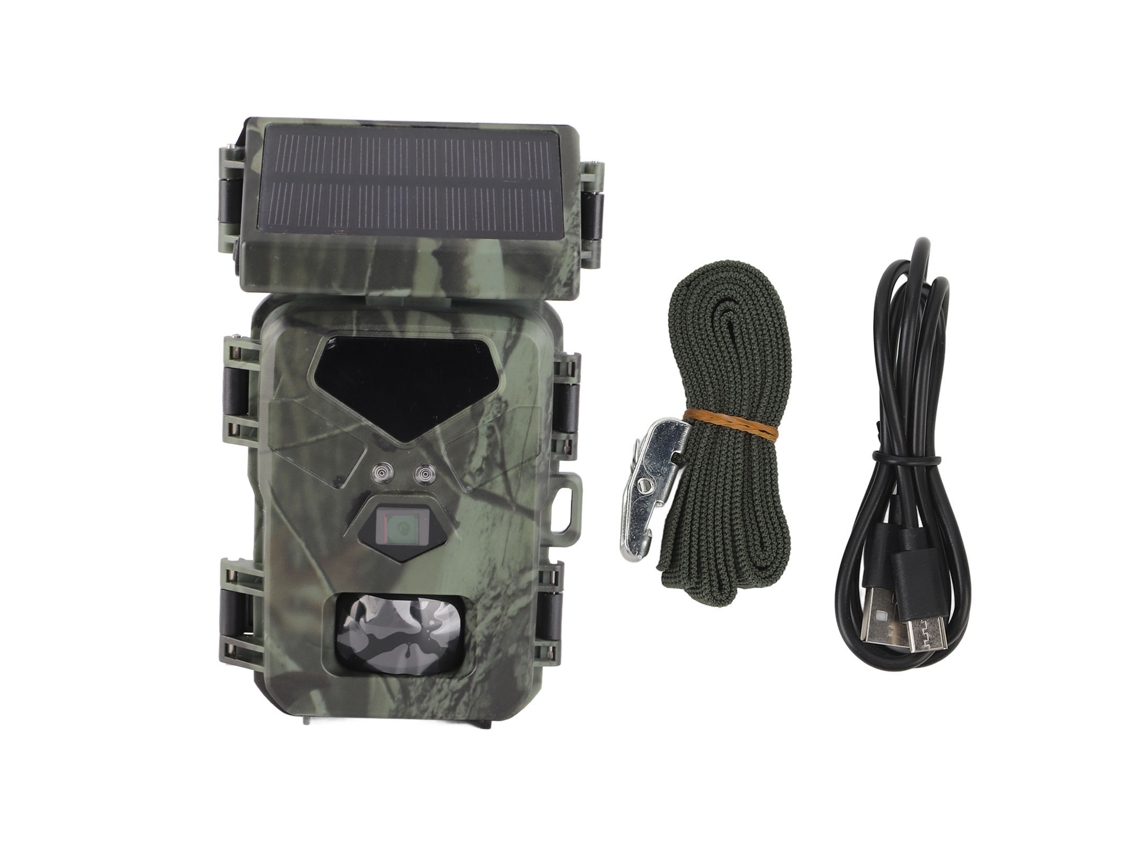 2026-cámara Solar De Sendero 1080p Con Visión Nocturna Para Caza Y Vida Silvestre