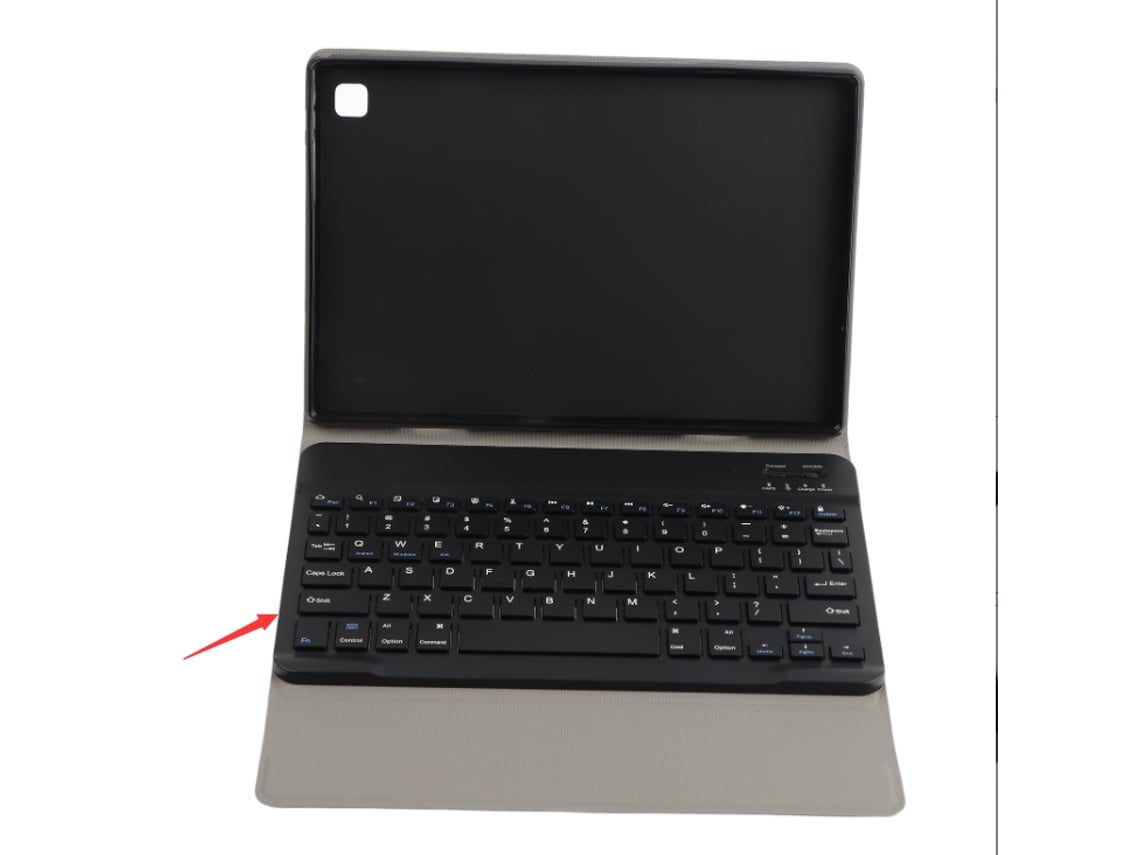 Juego de funda con teclado (con batería integrada para proteger el dispositivo)
