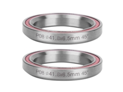 Juego De 2 Juegos De Dirección Con Rodamientos Sellados De 41,8 Mm Para Bicicletas De Montaña Y Carretera, Acero Resistente.