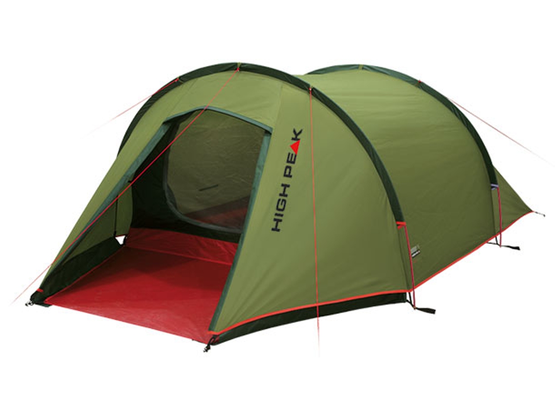 Tienda túnel ligera High Peak Kite 3, solo 3,3 kg, resistente al agua 3000 mm