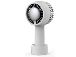 Ventilador portátil de mano Mini ventilador de refrigeración semiconductor para enfriamiento rápido Ventilador recargable USB Blanco USHION