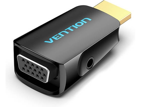 Adaptador HDMI VENTION AID para VGA con Jack 3.5 mm