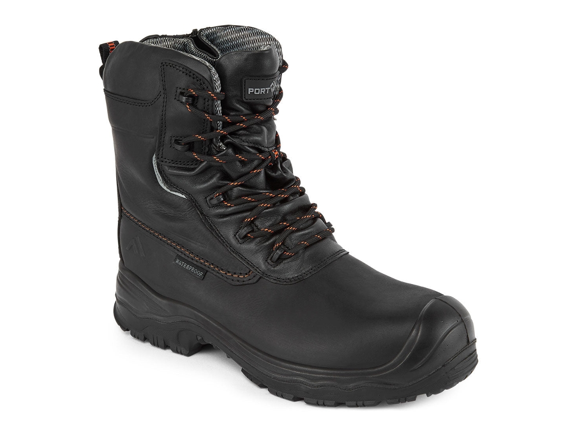 Bota De Seguridad Portwest Compositelite Traction 7" S3 Hro Ci Wr Negro / 46