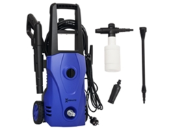 Lavadora Alta Pressão 1600w 432l/h 130bar Mangueira 6m Acessórios Azul