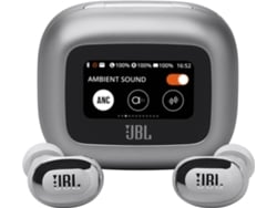 Auriculares Bluetooth True Wireless JBL LIVE BUDS 3 (In Ear - Micrófono - Noise Cancelling - Gris)