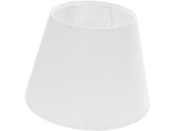 Lámpara De Mesa Moderna Blanca De Tela E27 Cm