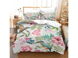 Juego Ropa Cama Funda Nórdica Microfibra Juego Estampado Almohada Niños 220x240cm 220 X 240 Cm 65