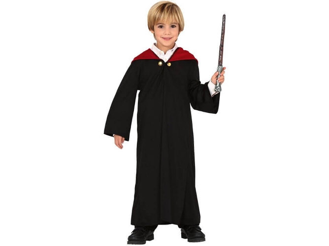 Disfraz Unisex DISFRAZZES Estudiante De Magia (Talla: 5 a 6 años)