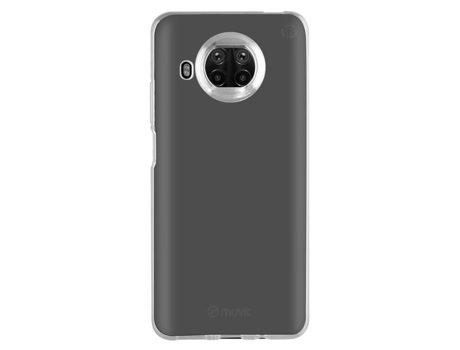 Funda Lite Recycletek Soft para Xiaomi Mi 10T Lite MUVIT Plástico Transparente