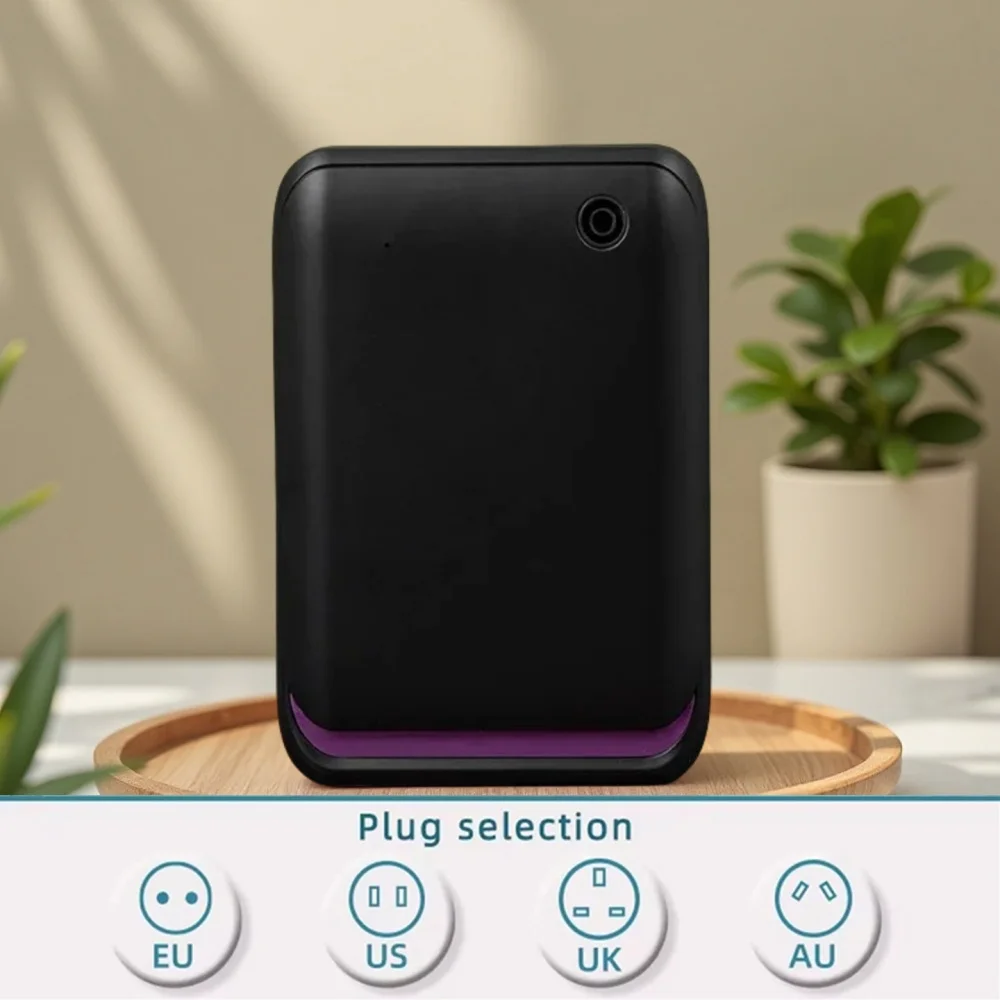 Difusor De Aroma (bluetooth Negro), Difusor De Fragancia Inteligente, Difusor De Aroma Eléctrico Para Ambientes.