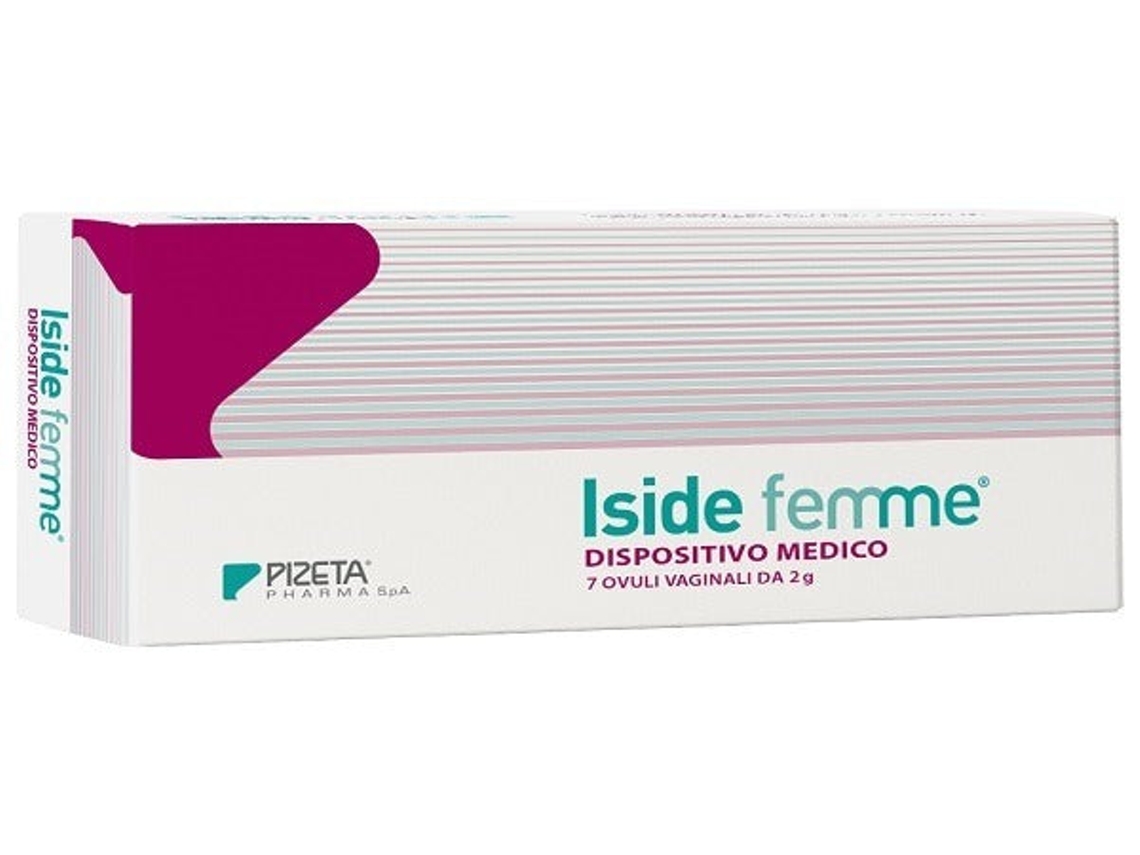 Isis Femme 7 Óvulos Vaginais Pizeta Pharma