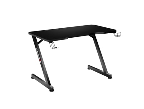 Mesa para Portátil Gaming HUZARO Hero 2.5 Negro Aluminio 120x60 cm