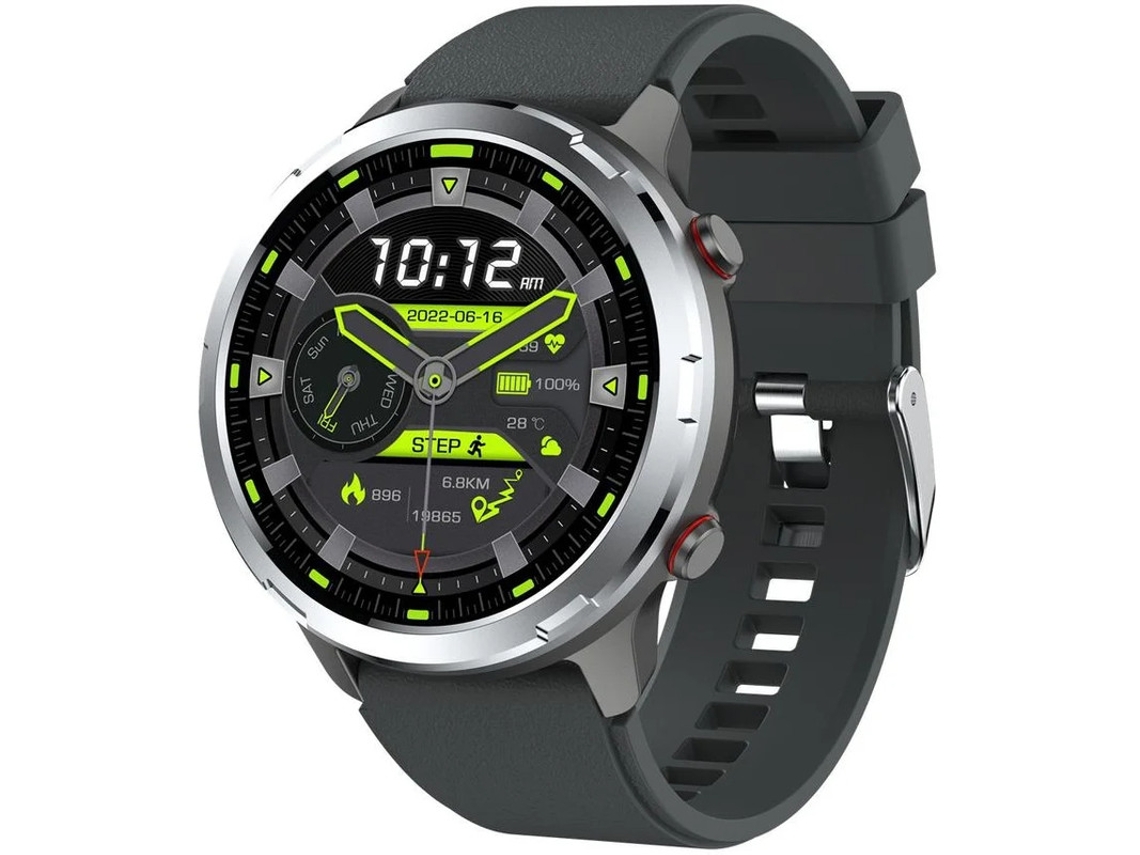 Reloj inteligente resistente para actividades al aire libre, con GPS y brújula, monitor de actividad física, monitor de frecuencia cardíaca y oxígeno en sangre Bestvite