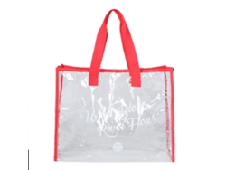 RNEMITERY Bolsa de Aseo Transparente de PVC con Gran Capacidad para Viaje y Maquillaje