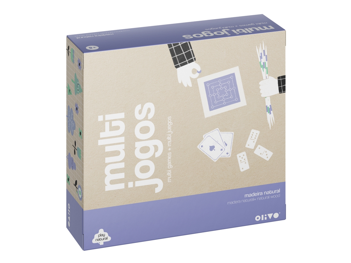 Set Multiusos OLIVO de Madera Play Natural 850 (Edad Mínima Recomendada: 8 años)