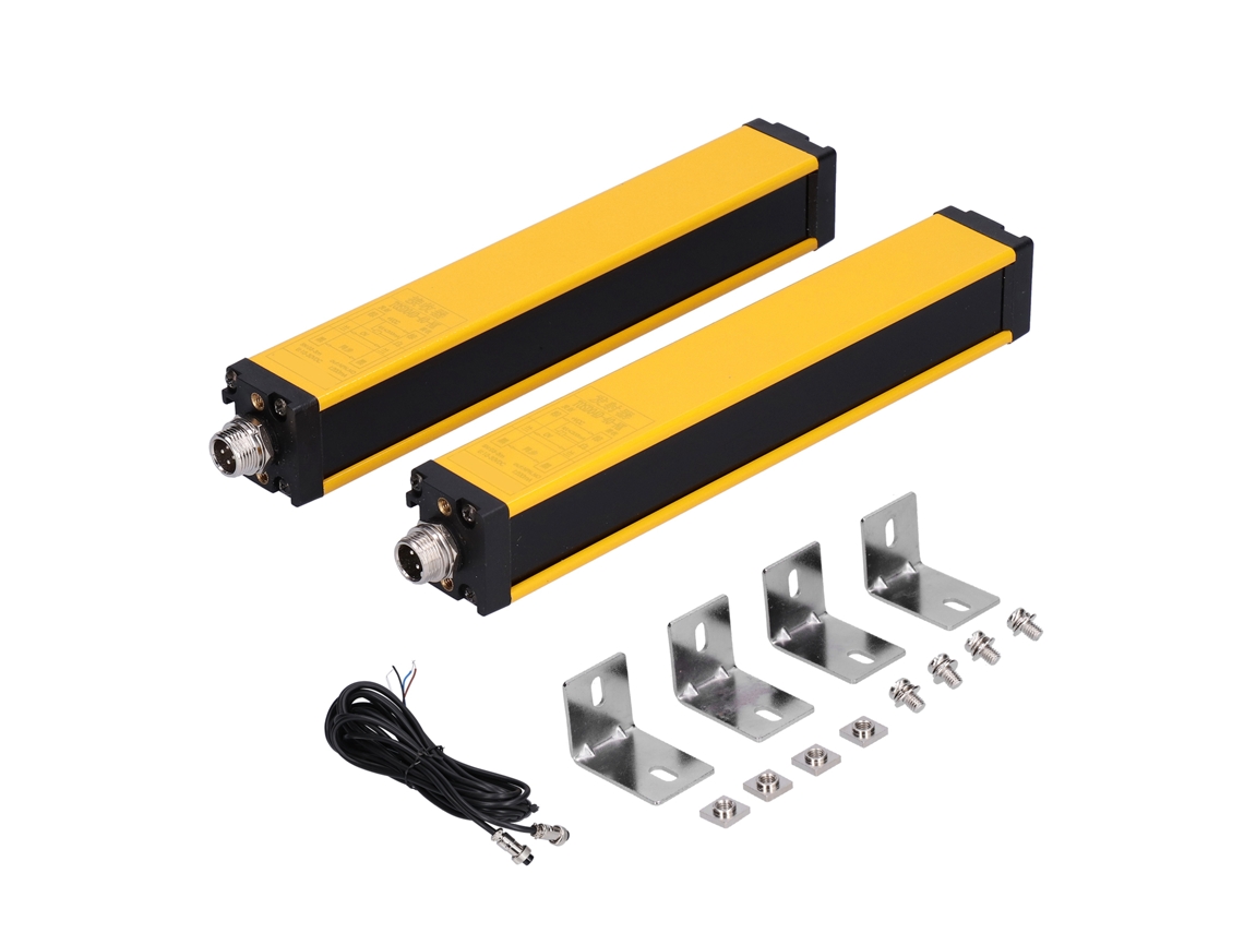 2026velora-sensor De Protección Infrarrojo Cortina De Luz Segura Npn No Accesorios De Montaje Dc10‑30v