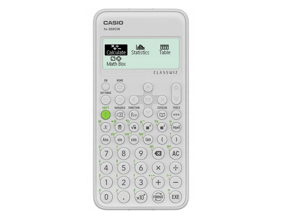 Calculadora Científica CASIO FX-350CW BOX (1 unidad)