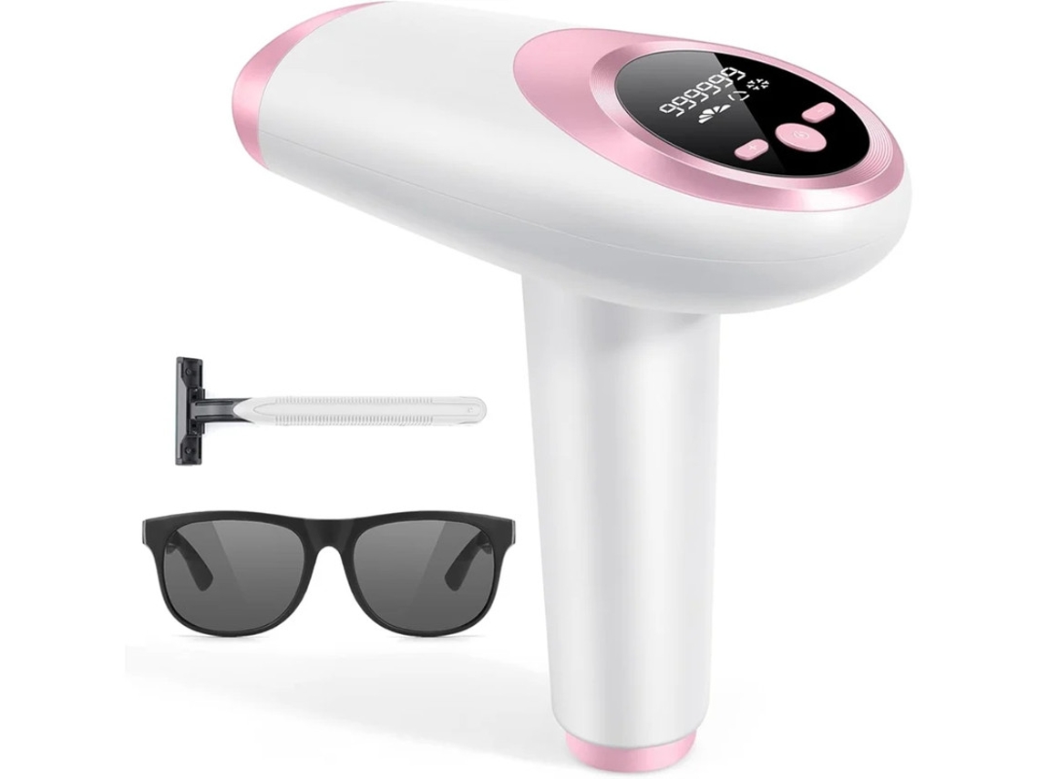 Depilación láser para mujeres y hombres. Depilación IPL. 999.999 flashes. Dispositivo de depilación permanente para rostro y piernas. Yizhood.