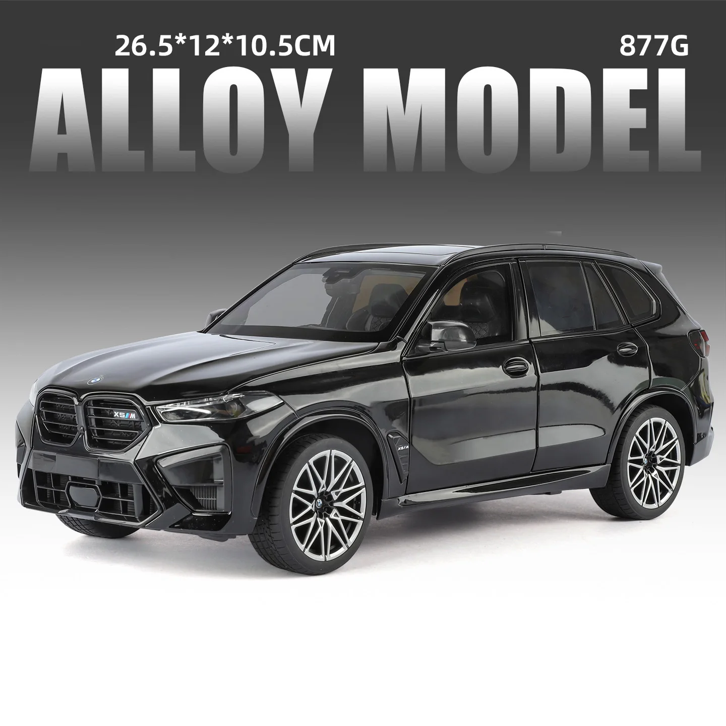 (negro) Modelos De Coches De Aleación A Escala 1:18 Y Modelos De Coches De Juguete