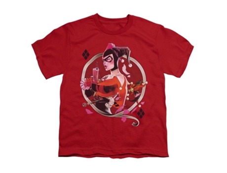 Camiseta ROCKINSTONE niño Batman Harley Q (L)