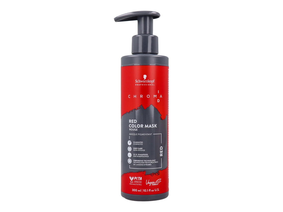 Mascarilla de coloración semipermanente SCHWARZKOPF Igora Chroma (Rojo - 300 ml)