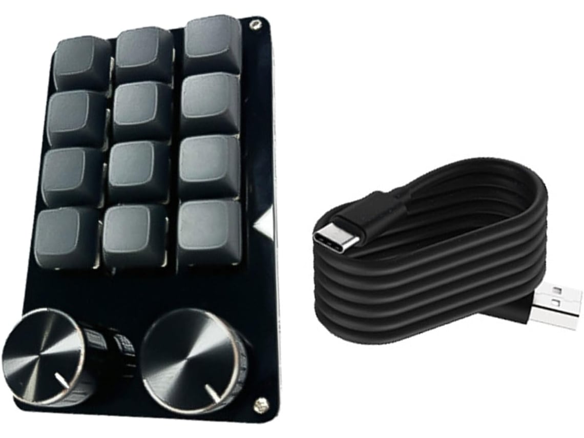 Teclado Para Juegos Con 9/10/12/15 Teclas Multimedia E Industriales.