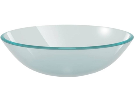 Lavabo VIDAxL de Vidrio Templado 42 cm Esmerilado