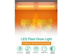 2026-luz De Crecimiento Led Para Plantas Con Espectro Completo, Panel Quantum Indoor, Luz De Complemento Colgante 12v