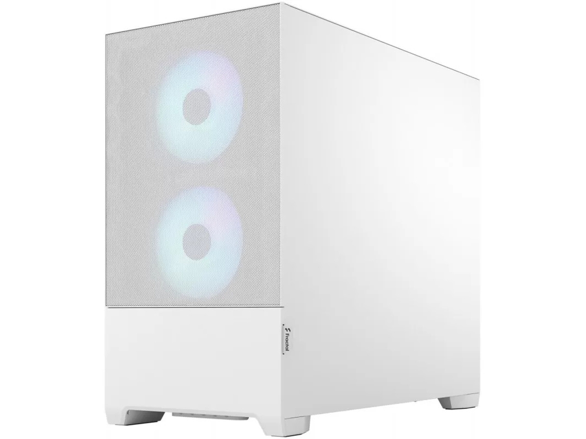 Caja de PC FRACTAL DESIGN Pop Air RGB White TG Clear Tint