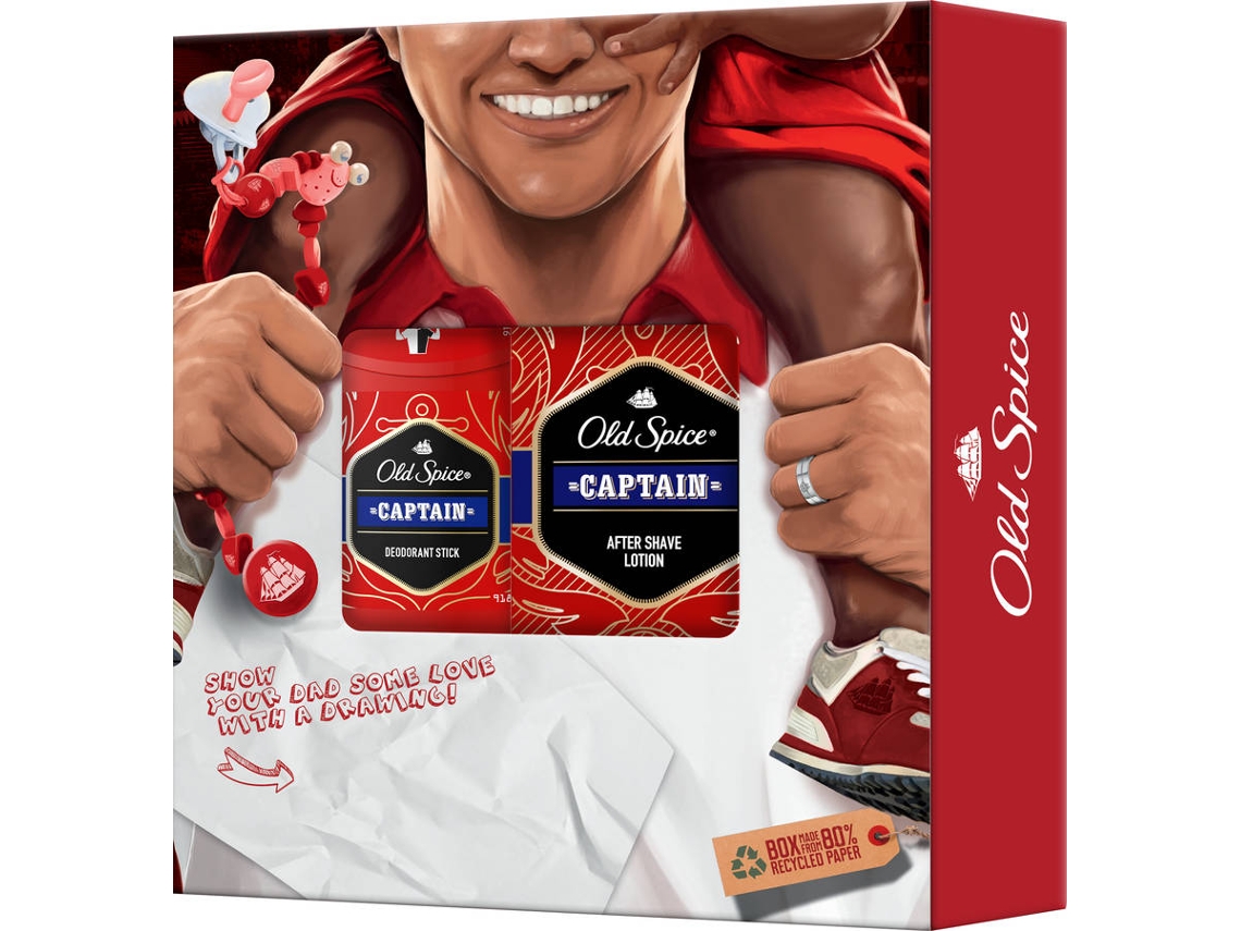 Pack Desodorantes OLD SPICE Stick Capitan