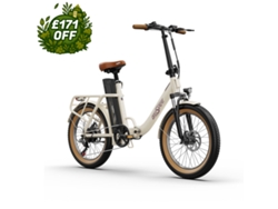 Bicicleta eléctrica Onesport OT16 2, 250 vatios, 48 ​​voltios, 17 amperios-hora, 120 km de autonomía, ruedas de 20 pulgadas, con aplicación.