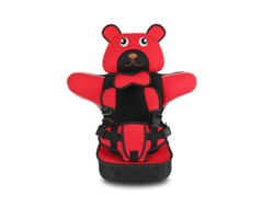 Asiento elevador EIFSON infantil para niños de 2 a 3 años, con peso entre 15 y 36 kg (rojo)